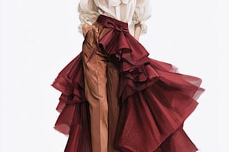 draw a fashion illustration