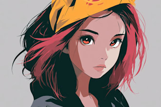 draw your characters and fanart in semi realistic art