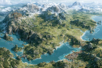do fantasy map and city maps