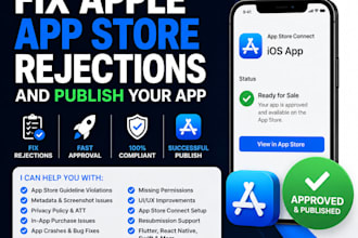 fix apple app store rejections and publish your app