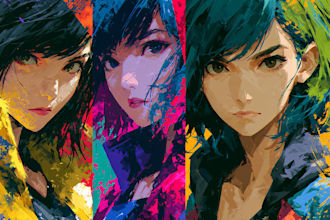 create awesome anime art