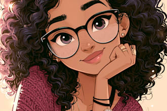 do disney cartoon portrait