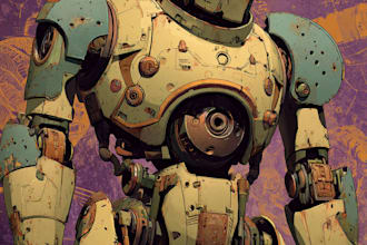draw detailed dark art for metal band album cover