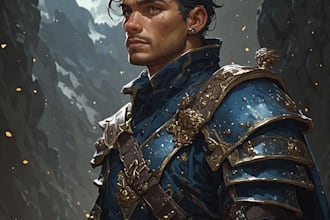 draw your dnd art or ttrpg character design or illustration