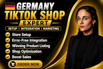 setup germany tiktok shop fix german products integration tiktok shop marketing