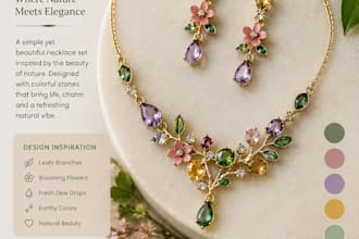 do luxury floral jewellery designs