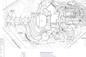 design a professional site grading, site plan storm grading and erosion control