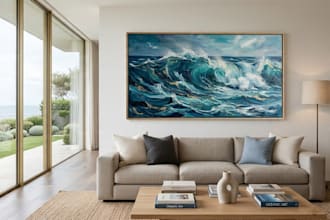 create stunning ai wall art for home and office