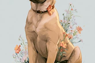 create a disney pet portrait