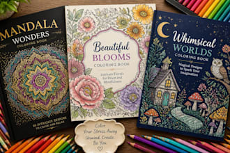 draw coloring book pages