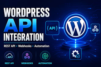 integrate a rest API webhook or automation with wordpress