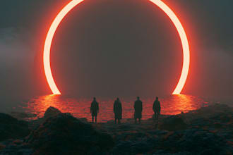 design album cover or music cover artwork