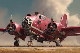design scifi tank, airplane, futuristic car, aircraft