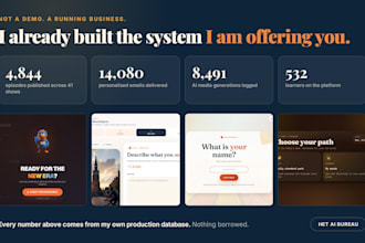 build an ai knowledge base, rag chatbot and content automation system