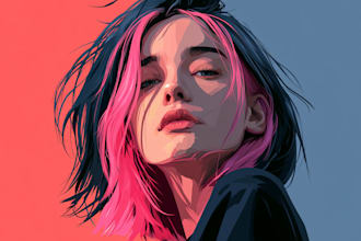 do your high quality vector portrait