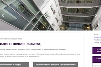 create a professional medical website for your business