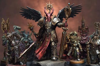 paint your warhammer 40k miniatures