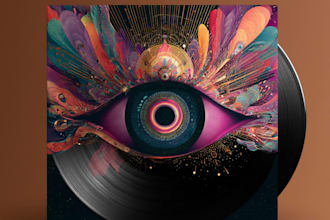 design album or single cover art