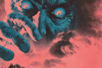 draw vintage horror illustration with comic art style