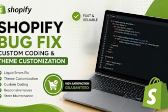 fix shopify liquid errors shopify bug fix custom coding and theme customization