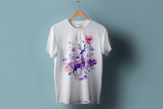 design custom streetwear t shirts with detailed graphics