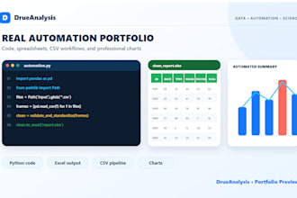 automate your python data processing and analysis tasks