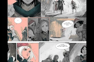 create ai comic book, illustrations any style