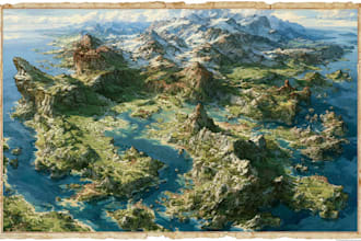 create custom fantasy maps for you
