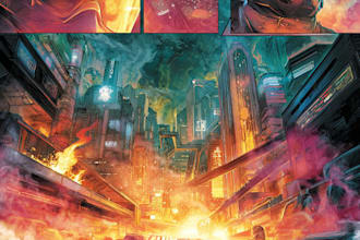 comic book illustration manga or manga cover