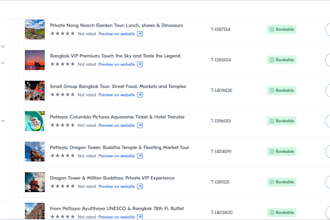 manage your viator and getyourguide account with monthly support