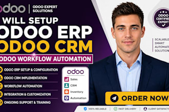 setup odoo erp odoo crm odoo workflow automation