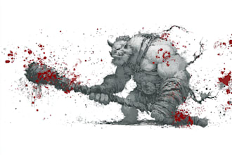 illustrate fantasy art creatures and characters