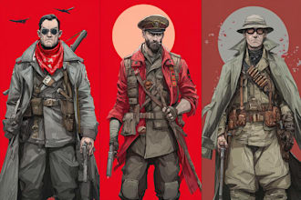 create military tactical character