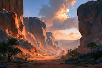 create illustrations and environments for your project