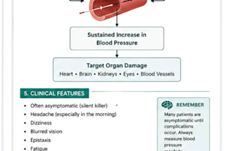 create professional medical study notes and study guides