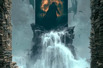 create fantastic book cover artworks