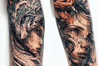 design professional creative tattoo design