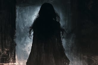 design a premium horror book cover