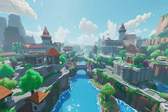 create amazing roblox map accessories model, assets for you