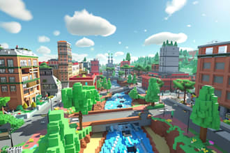 design custom roblox map, roblox game map, and environment in roblox studio