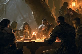 draw your dnd party