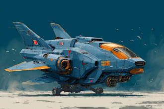 do sci fi spaceship design