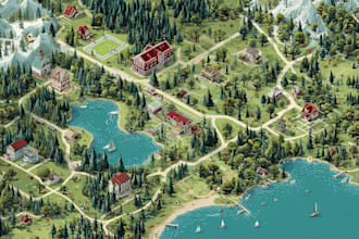 unique vector or isometric map