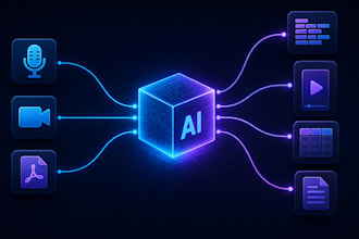 build ai automation for transcription, summaries, and content workflows