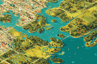 unique vector or isometric map