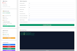 build a crypto trading bot or market scanner in python for binance