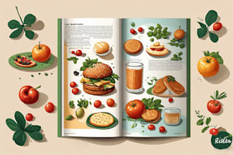 make product catalogue, catalog, magazine, cookbook, lookbook