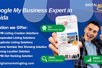 setup, verified, google my business listing for your business, gmb profile setup
