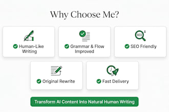 humanize ai content into natural human writing
