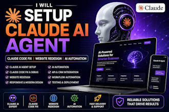 setup claude agent claude website redesign claude code fix claude ai automation